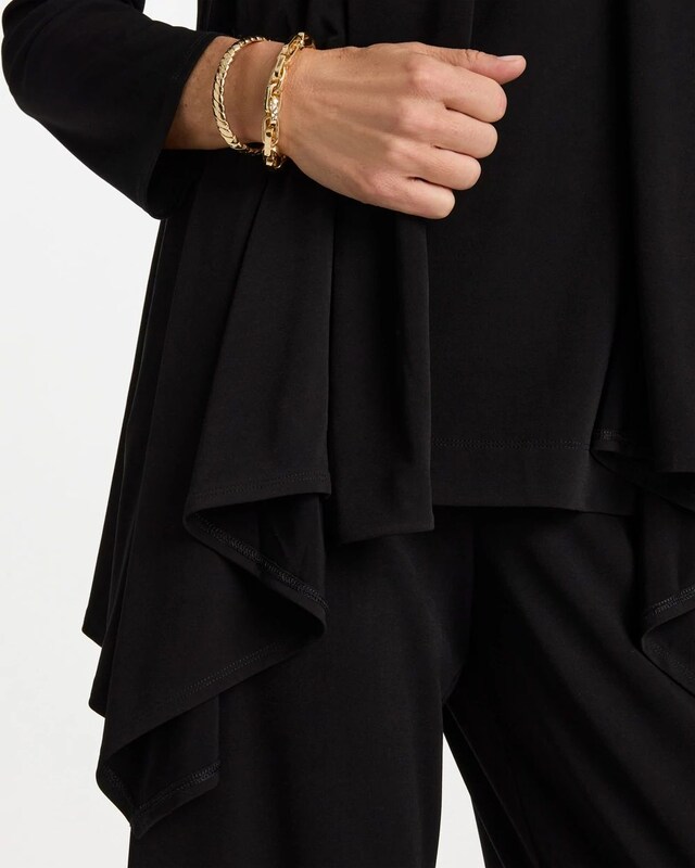 Travelers Knit Drape Cardigan - image 4